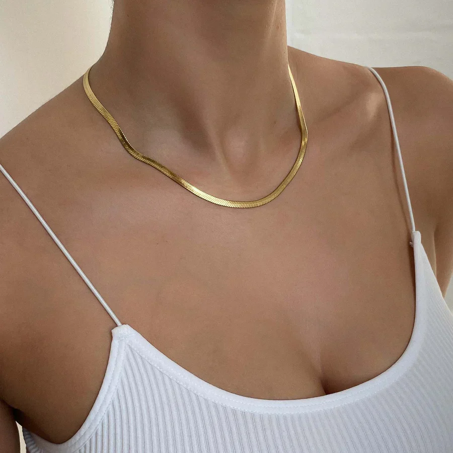 Herringbone Necklace - Image 5