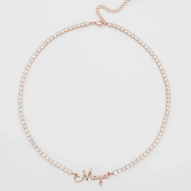 Amy ICY Name Necklace - Image 4