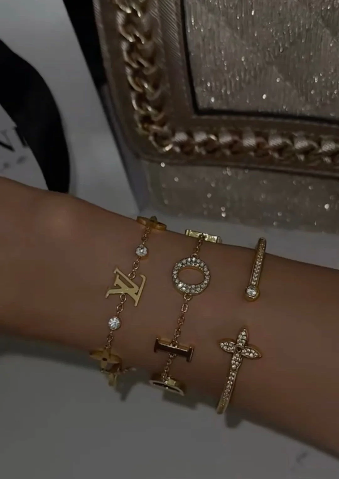 Leyla Bracelet (in silver & gold) - Image 3