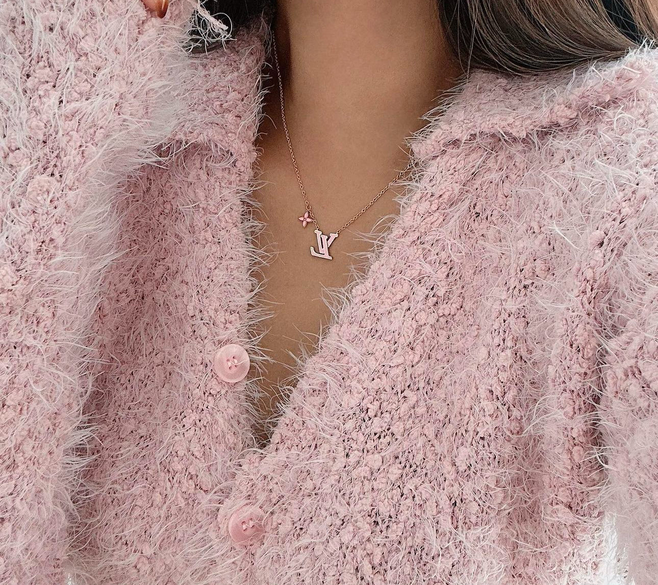 Mia Pink Necklace - Image 3