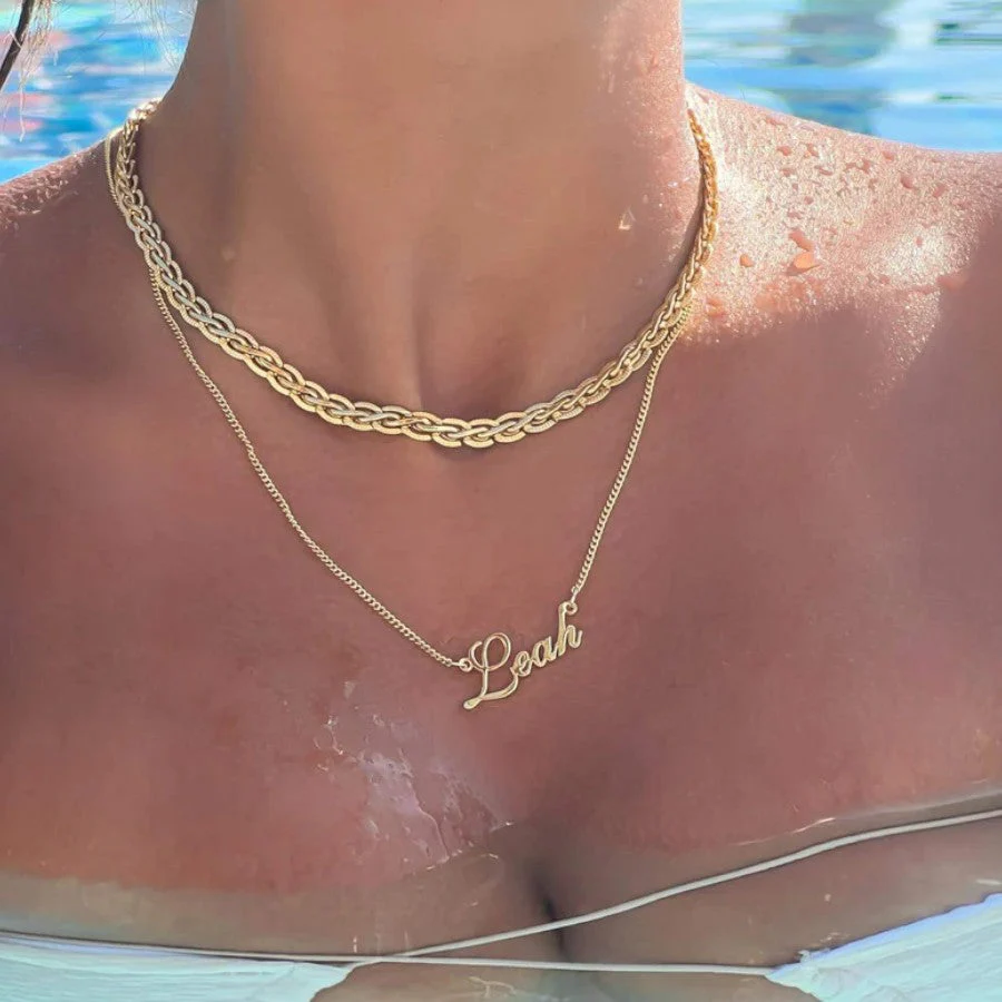Arabella Personalised Name Necklace - Image 4