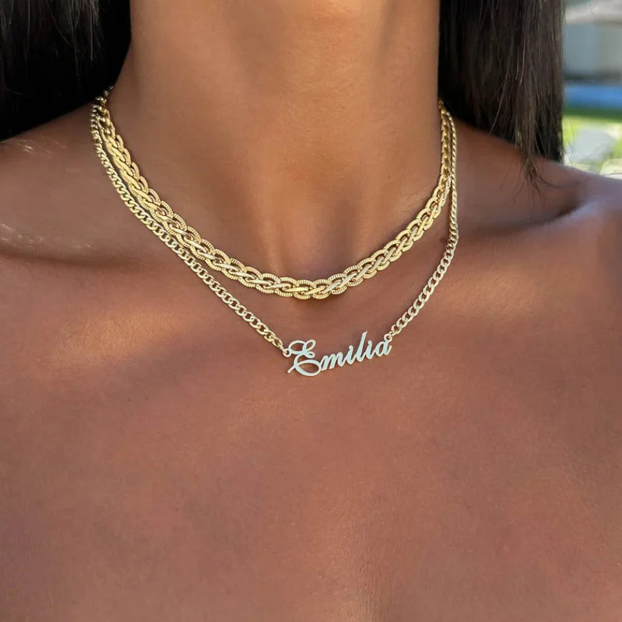 Arabella Personalised Name Necklace - Image 6